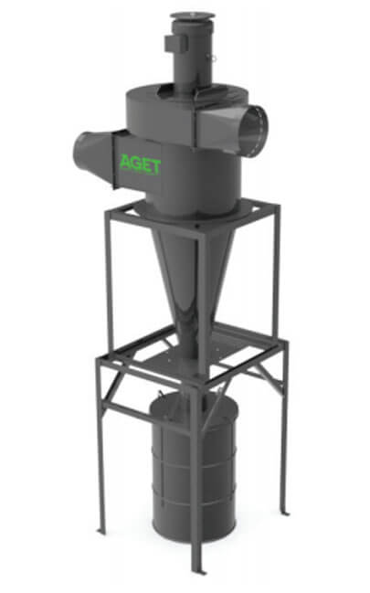SN Series Pull-Through Dust Collectors — AGET equipment