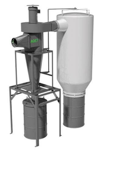 SC Series Pull-Through (with Bag-Type After Filter) Dust Collectors — AGET equipment